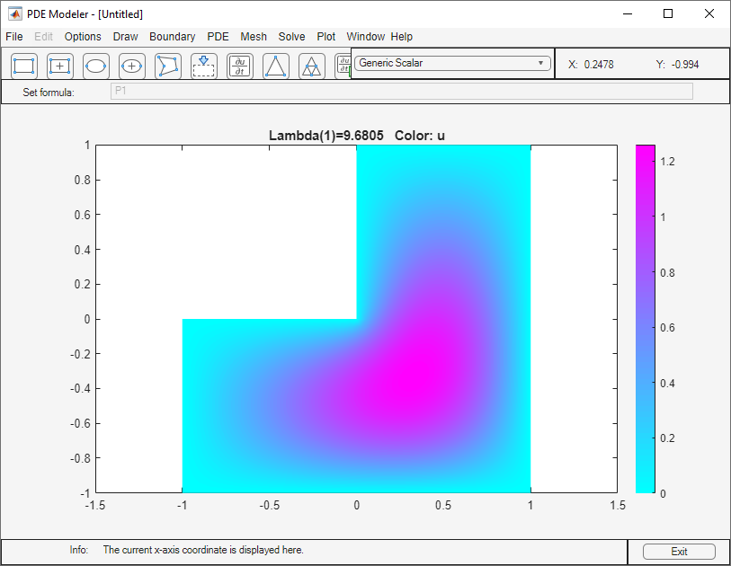 PDE Modeler app