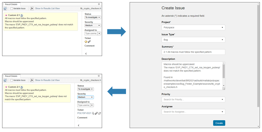 Workflow for creating JIRA ticket