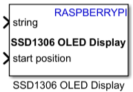 Raspberry Pi SSD1306 OLED Display Block Icon