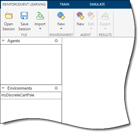 The new environment is highlighted in the Environments pane.