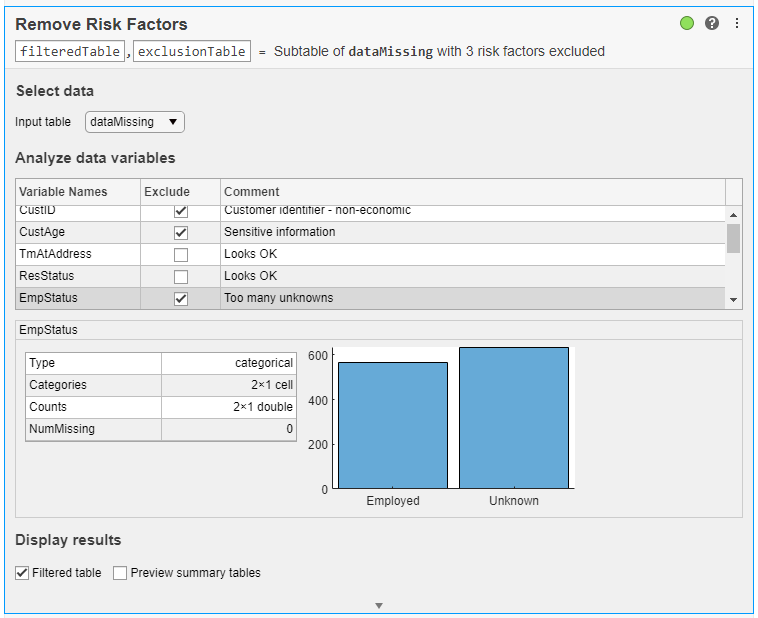 Remove Risk Factors live task