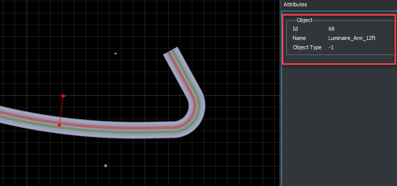 A sample scene in RoadRunner editor to verify an improperly configured asset.