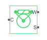 Sun-Planet Worm Gear block