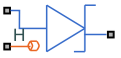 Zener diode icon with two electrical ports and a thermal port.