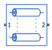 Multiphase Distributed Parameter Line block