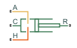 Translational Mechanical Converter (TL) block