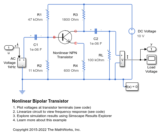 Transistor bipolar no lineal