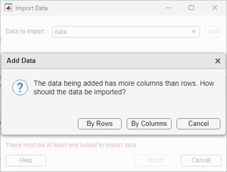 Add Data dialog box