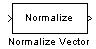 Normalize Vector block