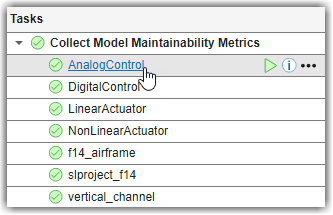 Mouse pointing to hyperlink for "AnalogControl" model