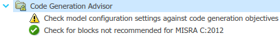 Code Generation Advisor results