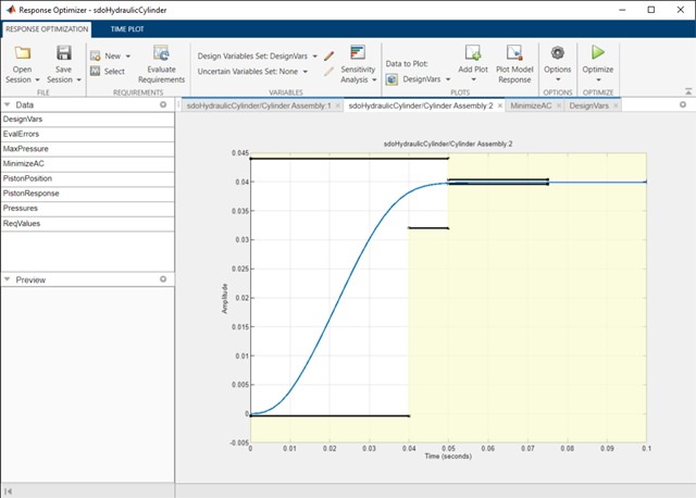 Response Optimizer app