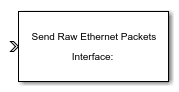 Ethernet Send block