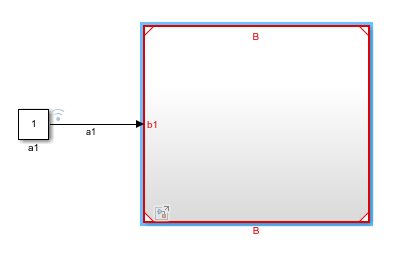 From top model A, root-inport signals from referenced models are not available for logging.