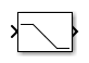 First-Order Filter block