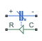 Variable Gap Capacitor block