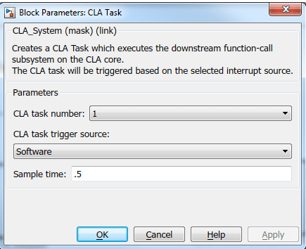 CLA task block