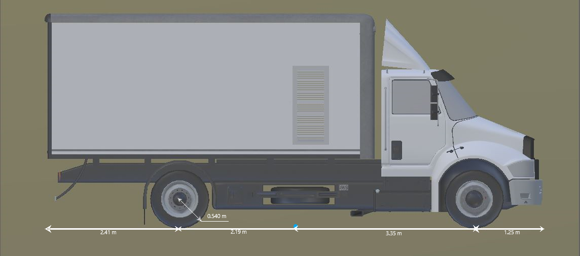 Box Truck Vehicle Dimensions Matlab Mathworks Espana