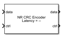 NR CRC Encoder block