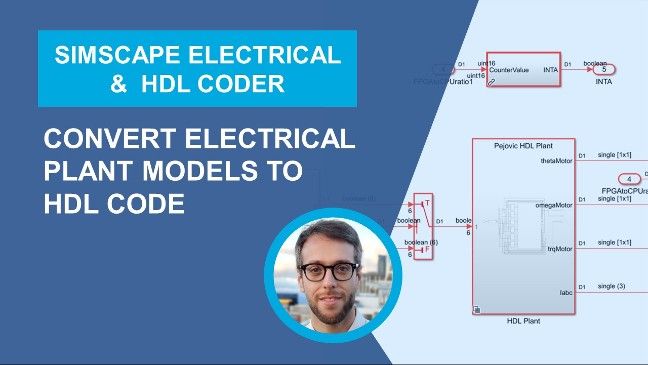 In this example, you learn how you can use the linearized switch approximation method to convert a Simscape motor model to an HDL implementation model for HDL code generation and synthesis.