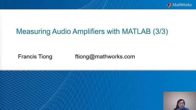 Measuring Audio Amplifiers With Matlab - Measuring Performance Metrics 