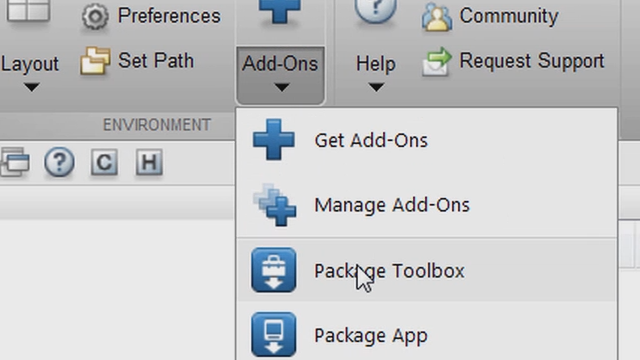 Package your custom MATLAB toolbox into a single, installable file.